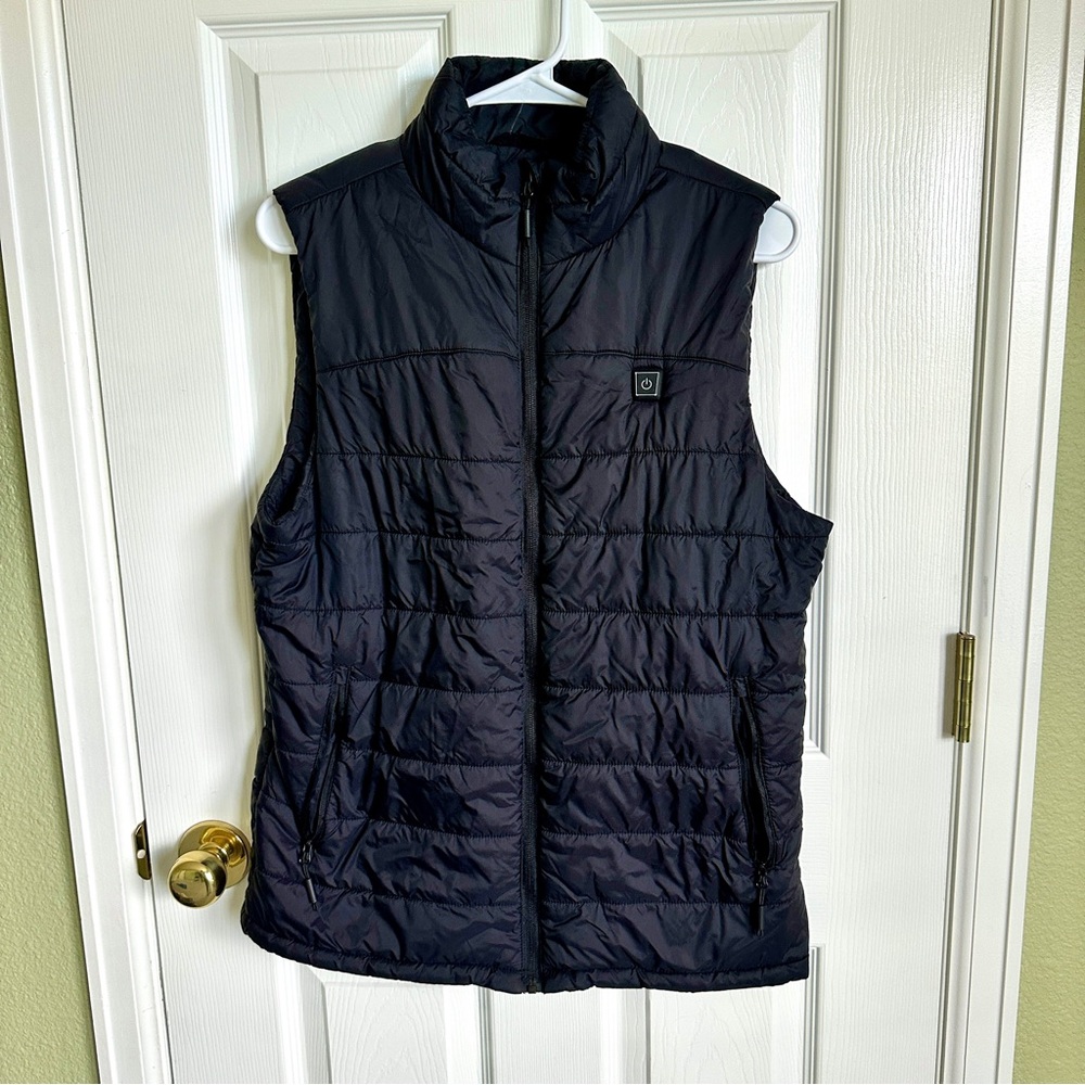 Black Puffer Vest